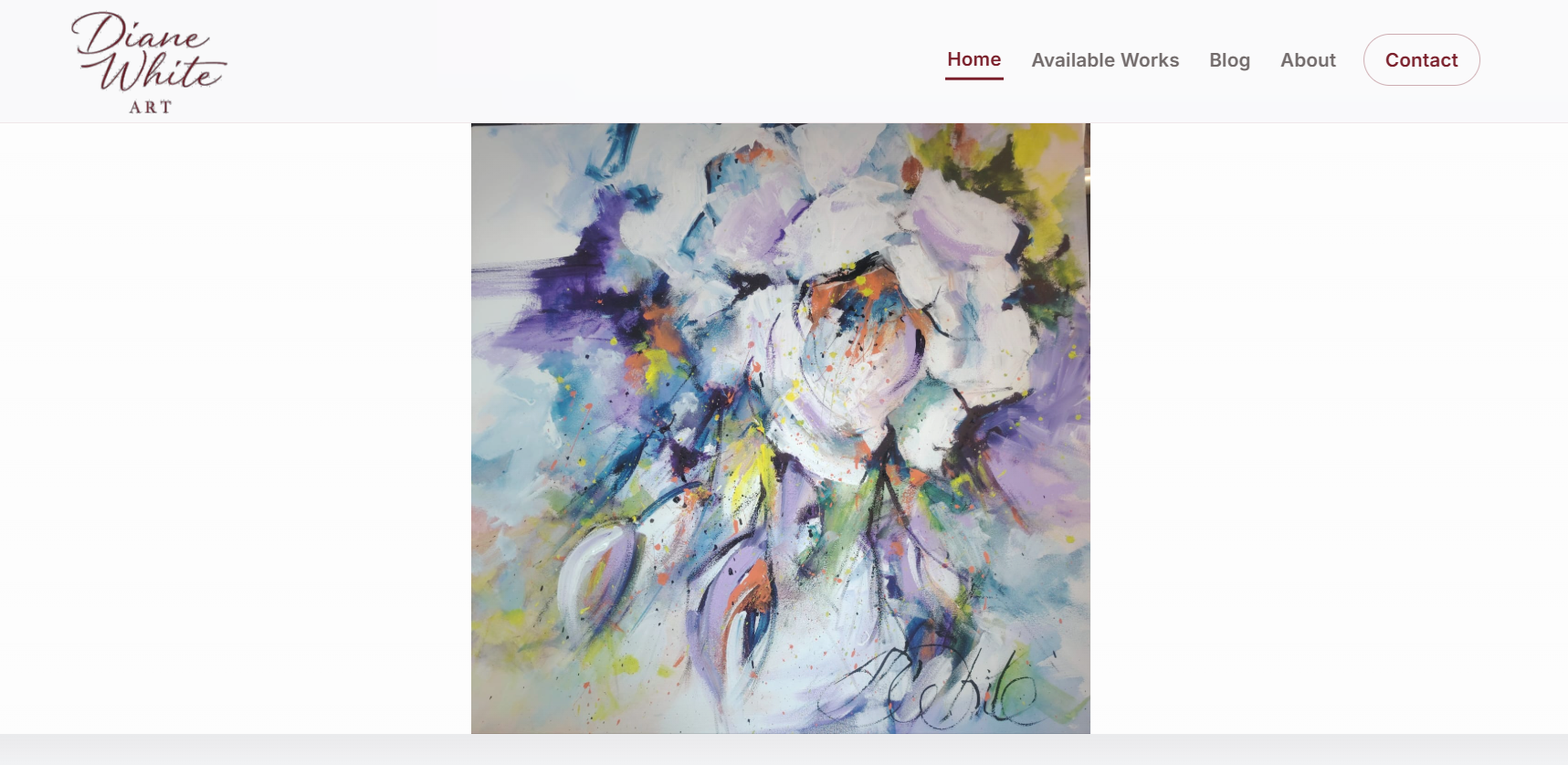 Diane White Art Website